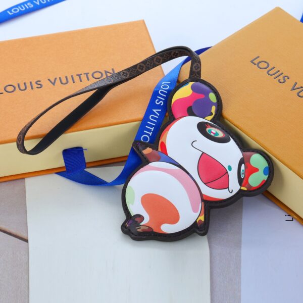 LV x TM Superflat Panda Bag Charm - Original Quality - Image 7