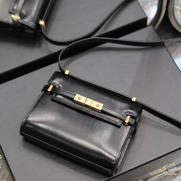 Saint Laurent Mini Manhattan Black - Original Quality - Image 5